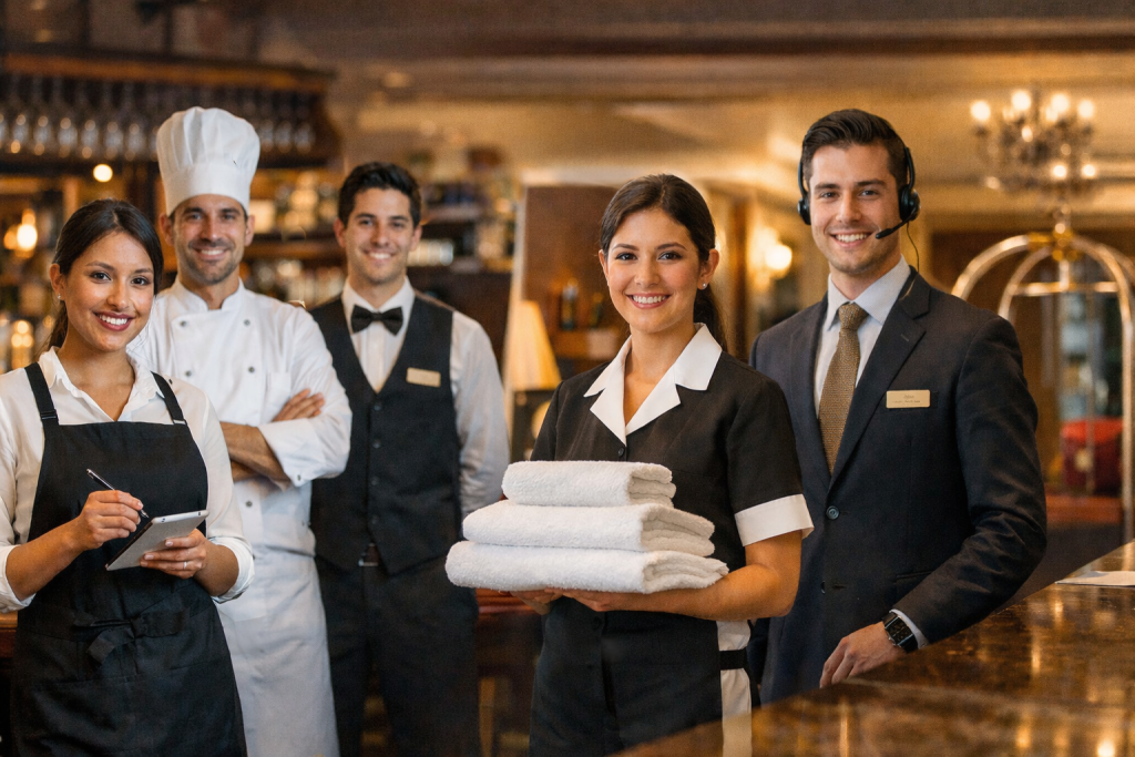 Capacitación y desarrollo del talento humano en restaurantes y hoteles